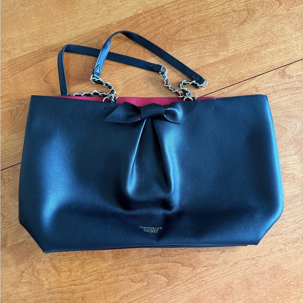 Victoria's Secret Black Tote Bag